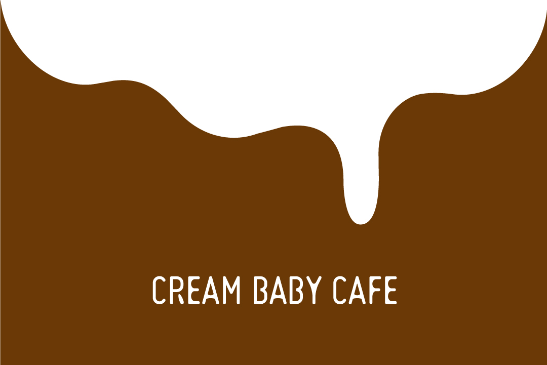 Cream Baby Cafe ヘッダーデザイン
